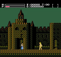 Faxanadu gameplay screenshot on NES