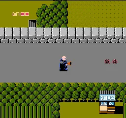 Fester's Quest gameplay screenshot on NES