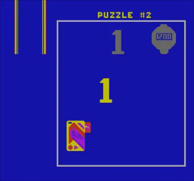 Fisher-Price: Perfect Fit gameplay screenshot on NES