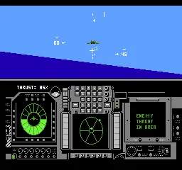 Flight of the Intruder gameplay screenshot on NES