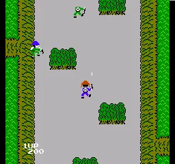 Front Line gameplay screenshot on NES