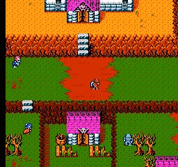 Gargoyle's Quest II gameplay screenshot on NES