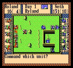 Gemfire gameplay screenshot on NES