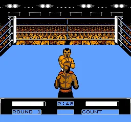 George Foreman's KO Boxing gameplay screenshot on NES