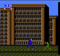 Golgo 13: Top Secret Episode gameplay screenshot on NES