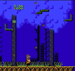Gumshoe gameplay screenshot on NES