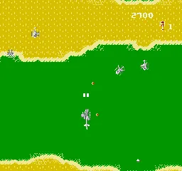 Gyrodine gameplay screenshot on NES