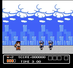 Hammerin' Harry gameplay screenshot on NES