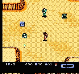 Heavy Barrel gameplay screenshot on NES