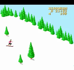 Heavy Shreddin' gameplay screenshot on NES