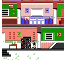 Home Alone gameplay screenshot on NES