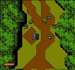 Iron Tank gameplay screenshot on NES