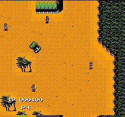 Jackal gameplay screenshot on NES