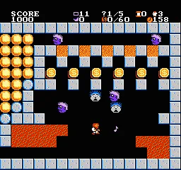 Joshua & the Battle of Jericho gameplay screenshot on NES