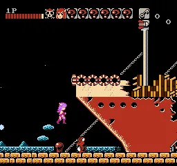 Konami Wai Wai World gameplay screenshot on NES