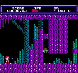 Layla gameplay screenshot on NES