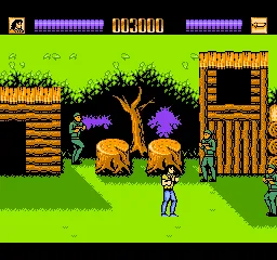 Lethal Weapon gameplay screenshot on NES