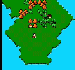 Little Ninja Brothers gameplay screenshot on NES