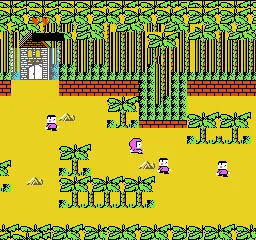 Little Red Hood gameplay screenshot on NES