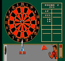 Magic Darts gameplay screenshot on NES