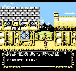 Magician gameplay screenshot on NES