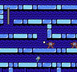 Mega Man 2 gameplay screenshot on NES