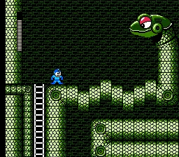 Mega Man 3 gameplay screenshot on NES