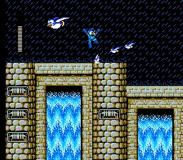 Mega Man 4 gameplay screenshot on NES