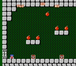 Mighty Bomb Jack gameplay screenshot on NES