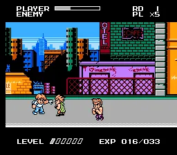 Mighty Final Fight gameplay screenshot on NES