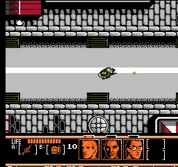 Mission: Impossible gameplay screenshot on NES