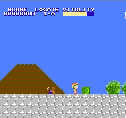 Mystery Quest gameplay screenshot on NES
