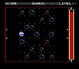 Orb-3D gameplay screenshot on NES