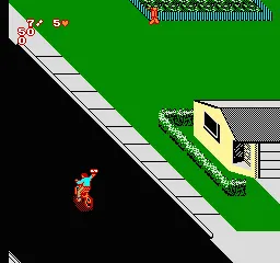 Paperboy 2 gameplay screenshot on NES