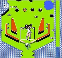Pinball Quest gameplay screenshot on NES