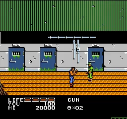 P.O.W.: Prisoners of War gameplay screenshot on NES