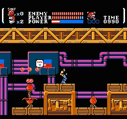 Power Blade gameplay screenshot on NES