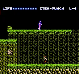 Predator gameplay screenshot on NES