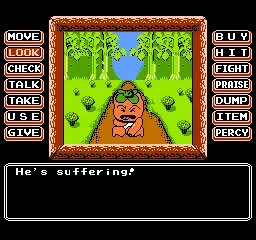 Princess Tomato in the Salad Kingdom gameplay screenshot on NES