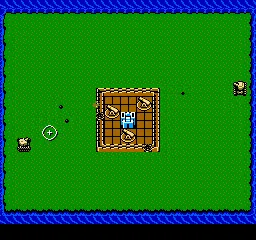 Rampart gameplay screenshot on NES
