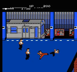Renegade gameplay screenshot on NES