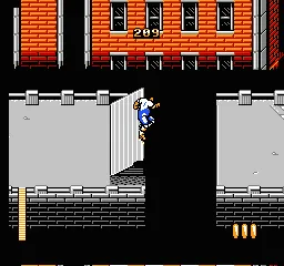RollerGames gameplay screenshot on NES