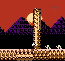 Rygar gameplay screenshot on NES