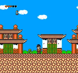 Saiyūki World gameplay screenshot on NES
