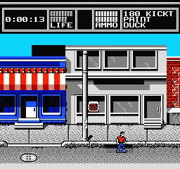 Skate or Die 2: The Search for Double Trouble gameplay screenshot on NES