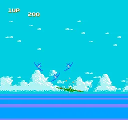 Sky Destroyer gameplay screenshot on NES