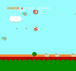 Sky Kid gameplay screenshot on NES