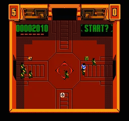 Smash TV gameplay screenshot on NES