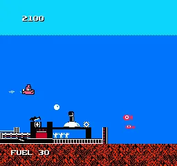 Sqoon gameplay screenshot on NES