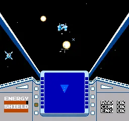 Star Luster gameplay screenshot on NES